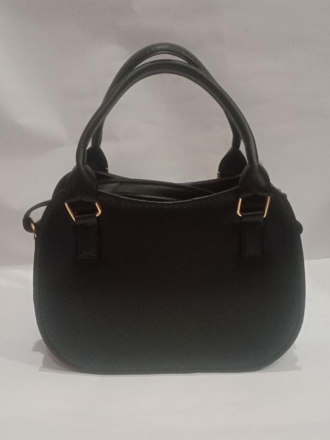 Leather Plain Hand Bag
