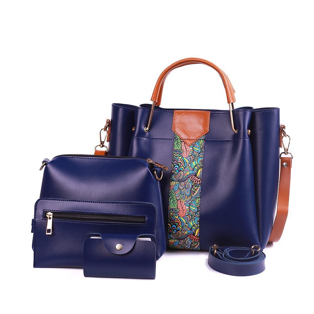 *Product Name*: 4 Pcs Beautiful PU Leather Shoulder Bag
